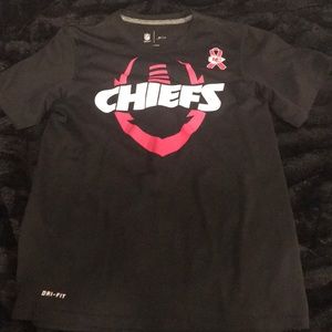 Nike Chiefs Breast cancer  awareness shirt